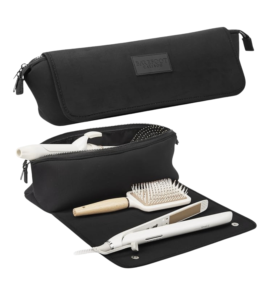 Hair Tools Travel Bag with Heat Resistant Mat